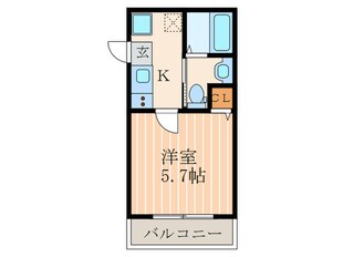 WEST９五条烏丸の物件間取画像